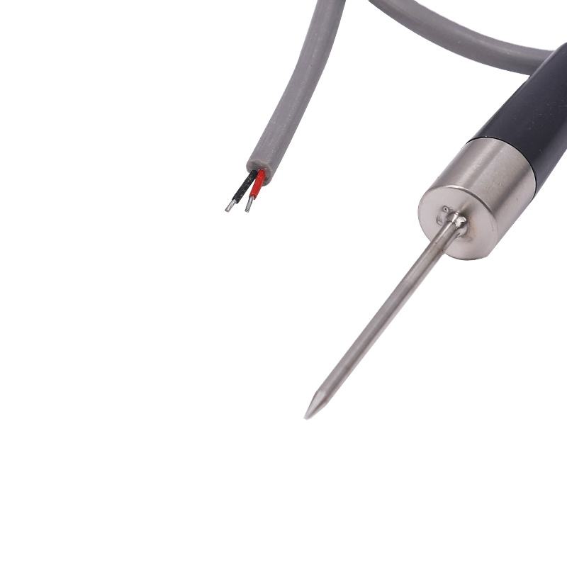Sonda s priemerom 3 mm 3-vodičový snímač teploty RTD Pt100 Ručný termočlánok typu K s dĺžkou 1 m Ihlová sonda z nehrdzavejúcej ocele